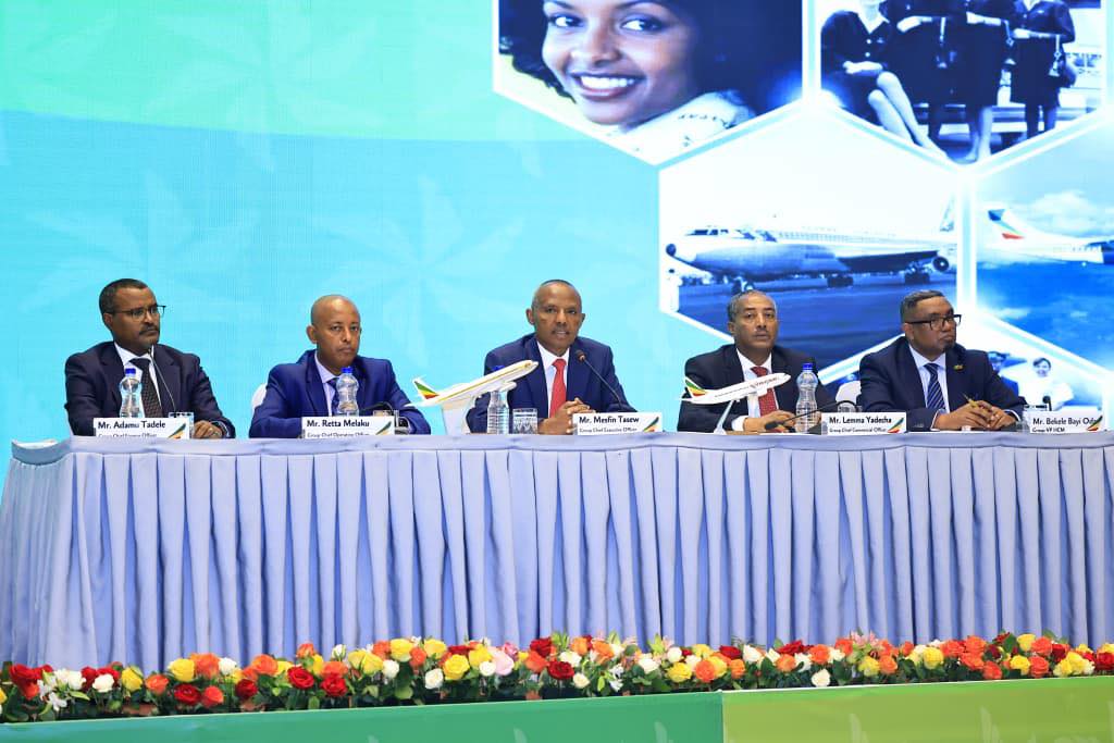 flyethiopian's tweet image. Ethiopian Airlines launched its 80th anniversary celebration series with a press conference taking place now at Ethiopian Skylight Hotel. #EthiopianAirlines #80Years #Anniversary