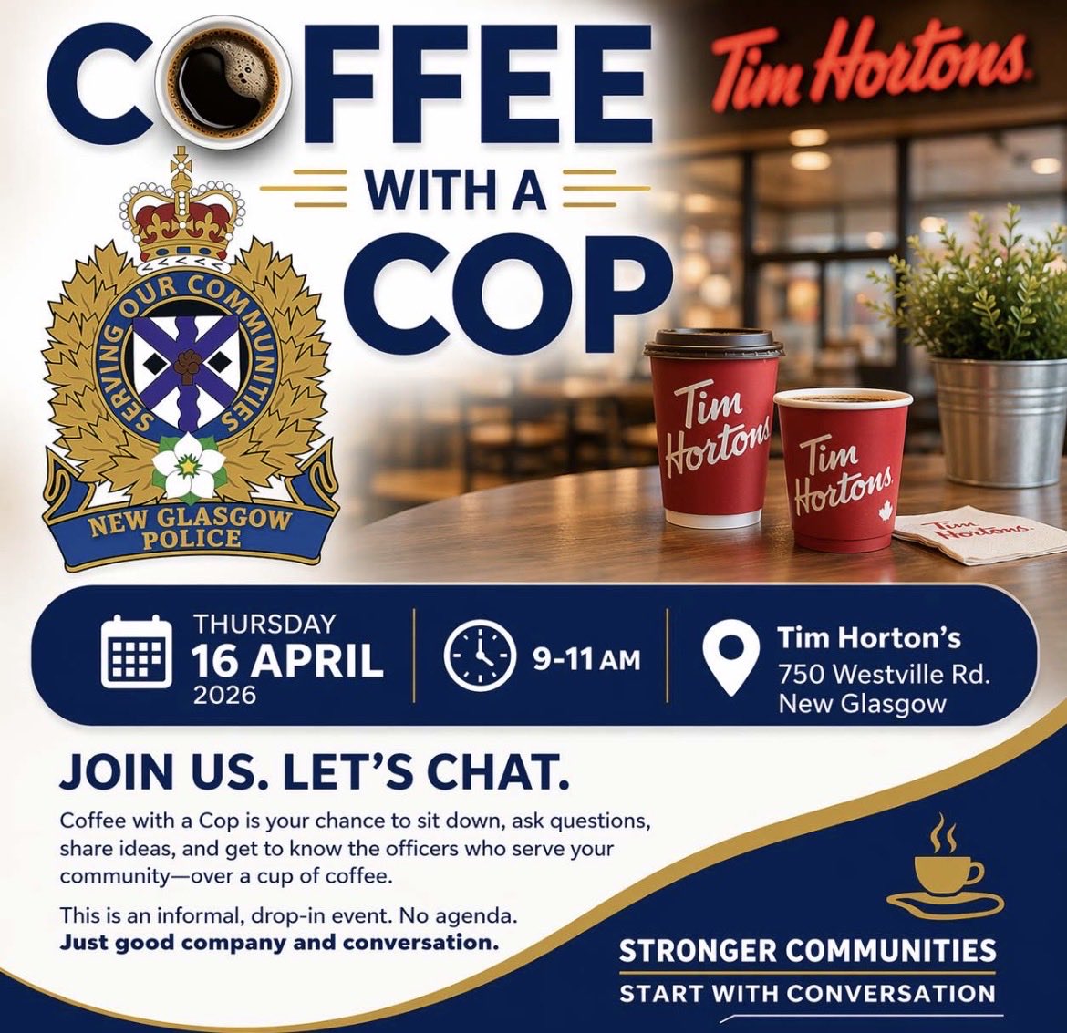 NGRegPolice's tweet photo. Mark your calendars for the next Coffee with a Cop event. https://t.co/4PzsSWEiLK