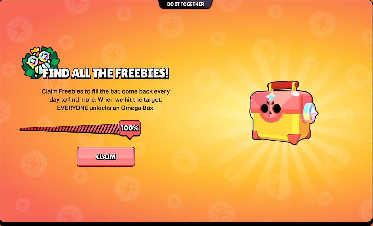 FREE OMEGA BOX! 📦 

Use the link below to claim the free omega box! 👇 

store.supercell.com/brawlstars

Did you get anything good? 🤔