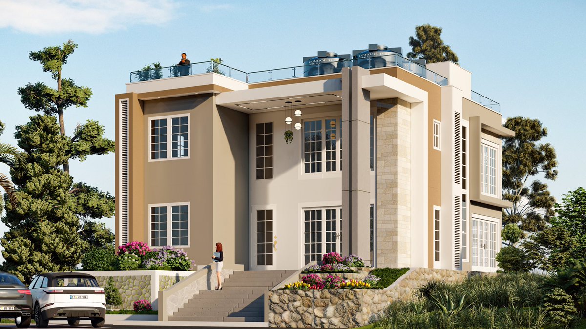 WaalsArchitects's tweet photo. Proposed private residence in Kyebando 🥰🥰🥰 #waalsarchitects https://t.co/VXJmDCMtEU