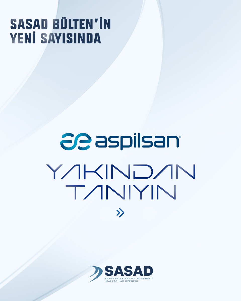 Savunma ve Havacılık Sanayii İmalatçılar Derneği tweet media