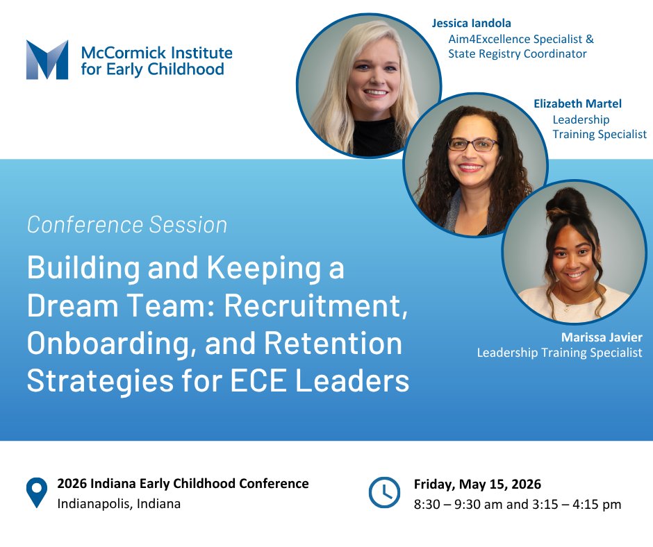 McCormick Institute for Early Childhood tweet media