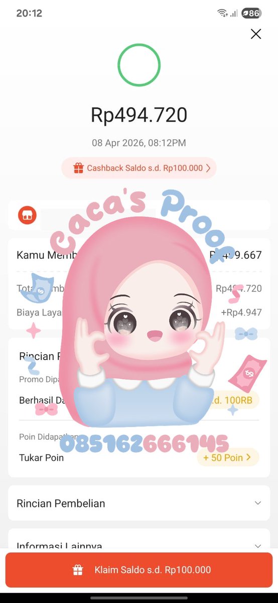 Caca ♡ ⃗ | WA di bio tweet media