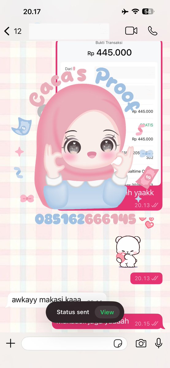 Caca ♡ ⃗ | WA di bio tweet media