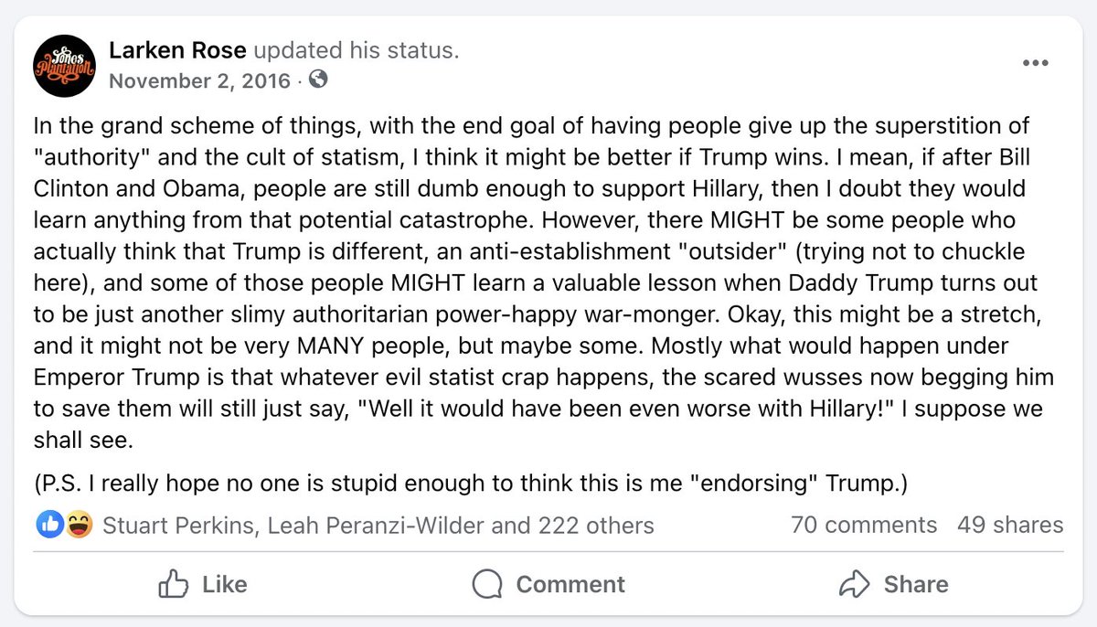 Larken Rose tweet media