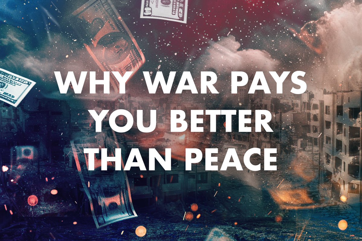 People are making money from war. And you think the system is fair?

If you don’t understand how this works, you’re the one taking the risk. 

Read the full blog: …tate.propertysharemarketeconomics.com/why-war-pays-y…
