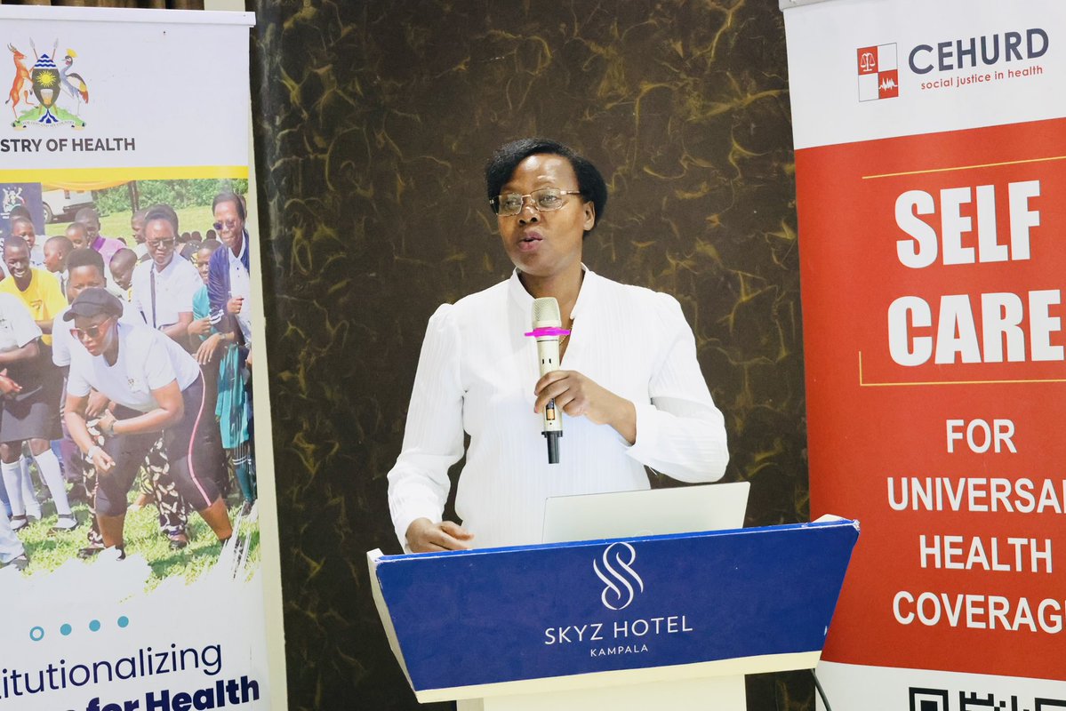 cehurduganda's tweet image. ❝Self-care is the cornerstone for Universal Health Coverage (#UHC), and as the @MinofHealthUG , we are spearheading the implementation of the guidelines to ensure that our population is practicing #selfcare for their health and well-being.

We have developed the