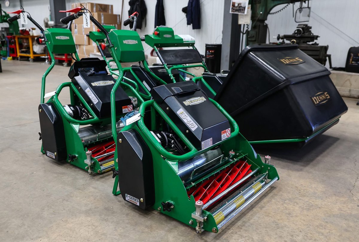 DennisMowers's tweet image. We're back after the Easter break! A busy start to the week yesterday #dennismowers #madeinbritain (part 1)
