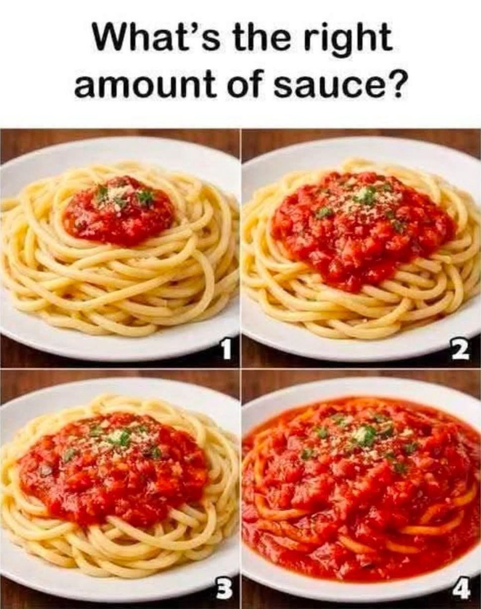 FanFitGo's tweet photo. What’s the right amount of #pastasauce? 🤔🍝 https://t.co/XF8guIOumF