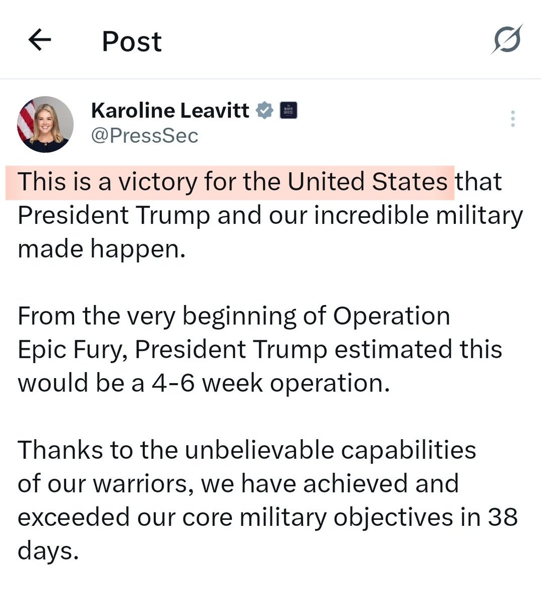 DrEliDavid's tweet image. Hold off on the victory laps…

​If Iran agrees to:
🔸Give up highly enriched uranium
🔸Stop all uranium enrichment
🔸Stop building long-range ballistic missiles
🔸Stop arming terrorists
​(aka Trump's demands before the war), then the US won.

​Otherwise, the regime won.
_
