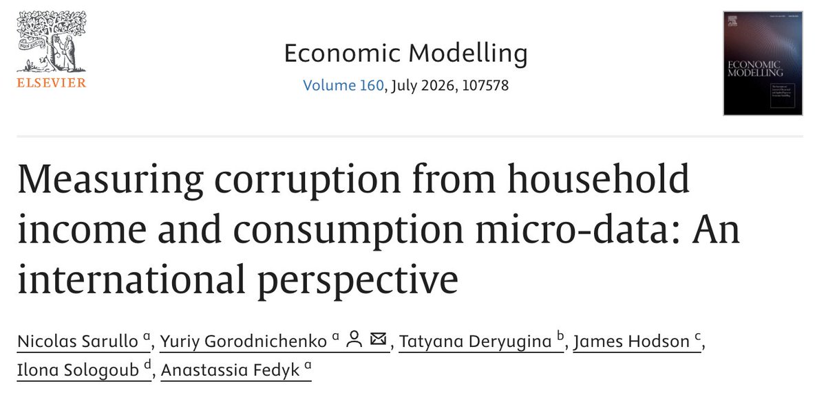 Economic Modelling tweet media