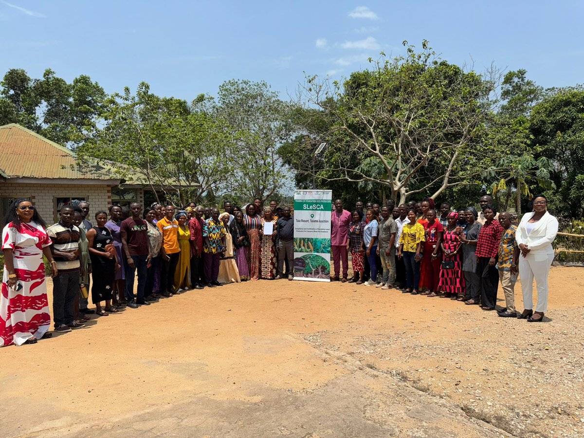 Sierra Leone Agricultural Research Institute tweet media
