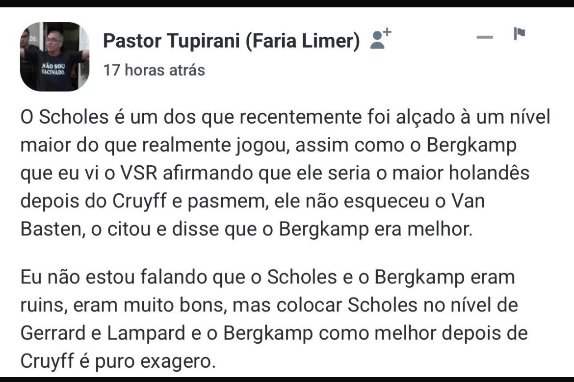 Pseudoanálise concluída com sucesso.

Detalhe pro “nível de Gerrard” 😂