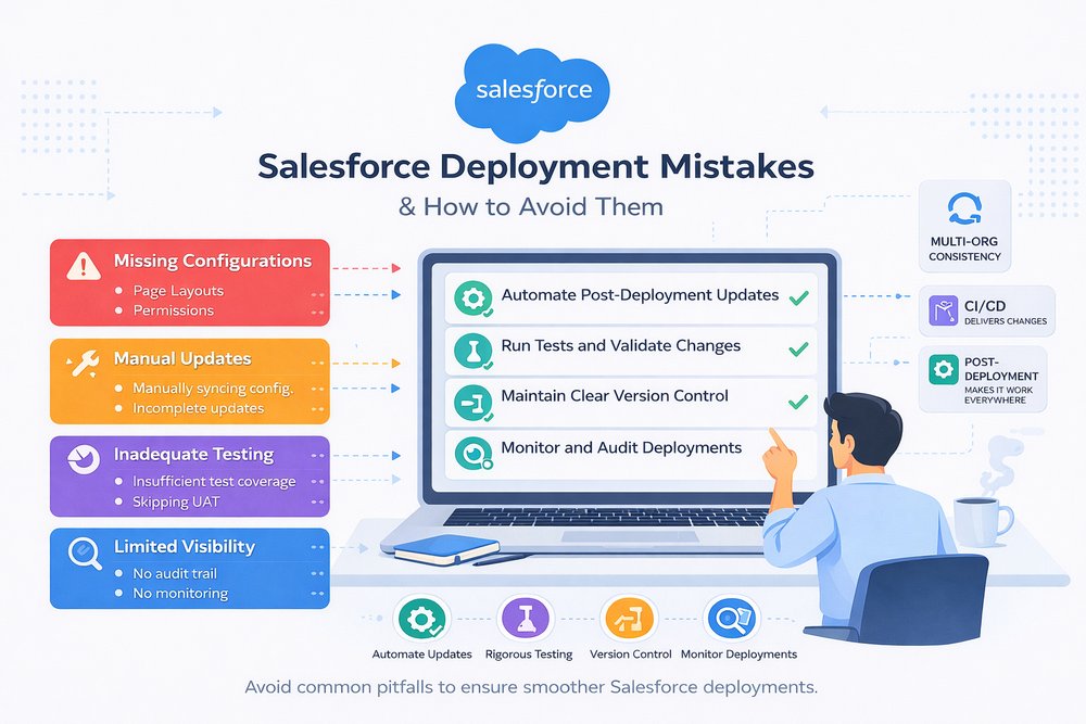 Salesforce release ≠ deployment

A real release includes:
Dev → Test → Deploy → Post-deploy → Monitor

Most teams stop too early.
Here’s the full process 👇
 zupp.io/blog/salesforc…
#Salesforce #DevOps