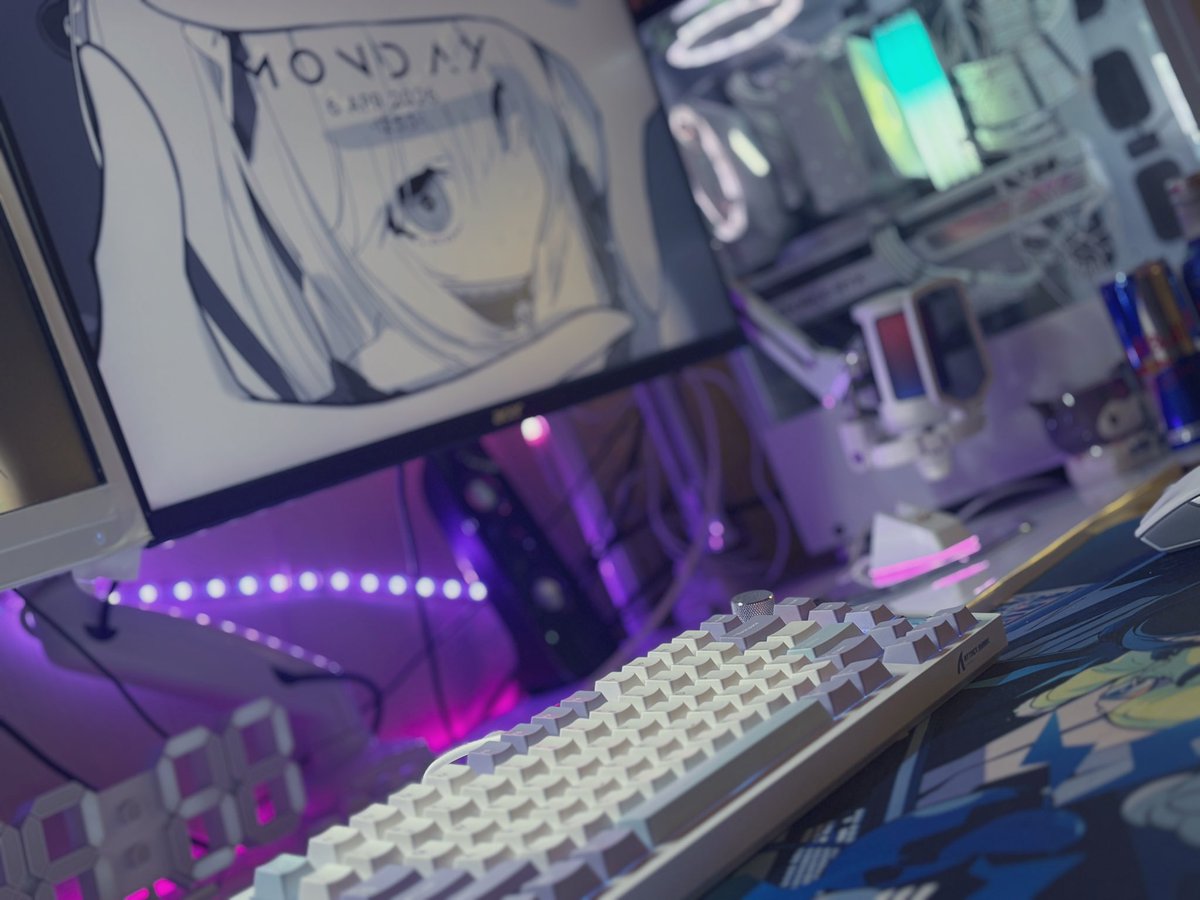 shigure348's tweet image. そろそろまたやり直したい！
 #desksetup  #desk  #setup