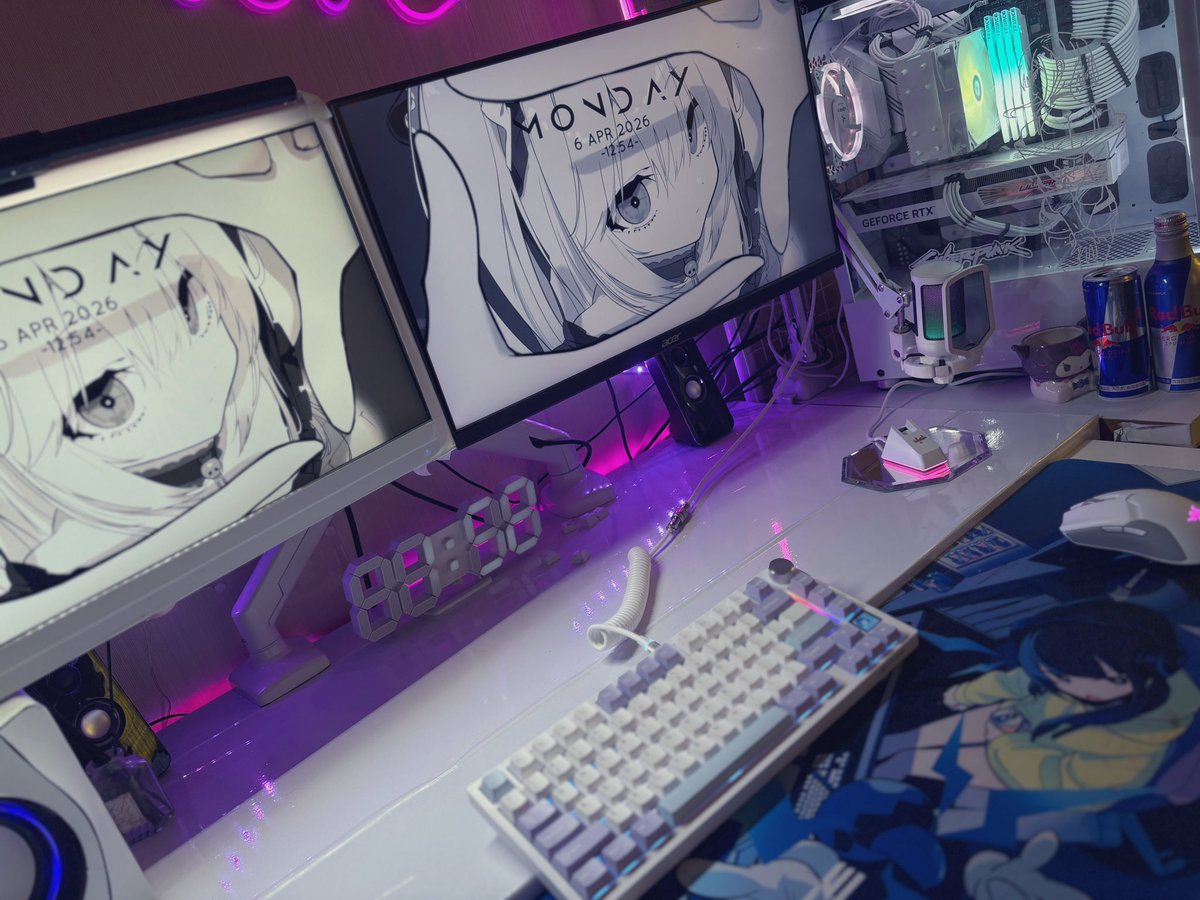 shigure348's tweet image. そろそろまたやり直したい！
 #desksetup  #desk  #setup
