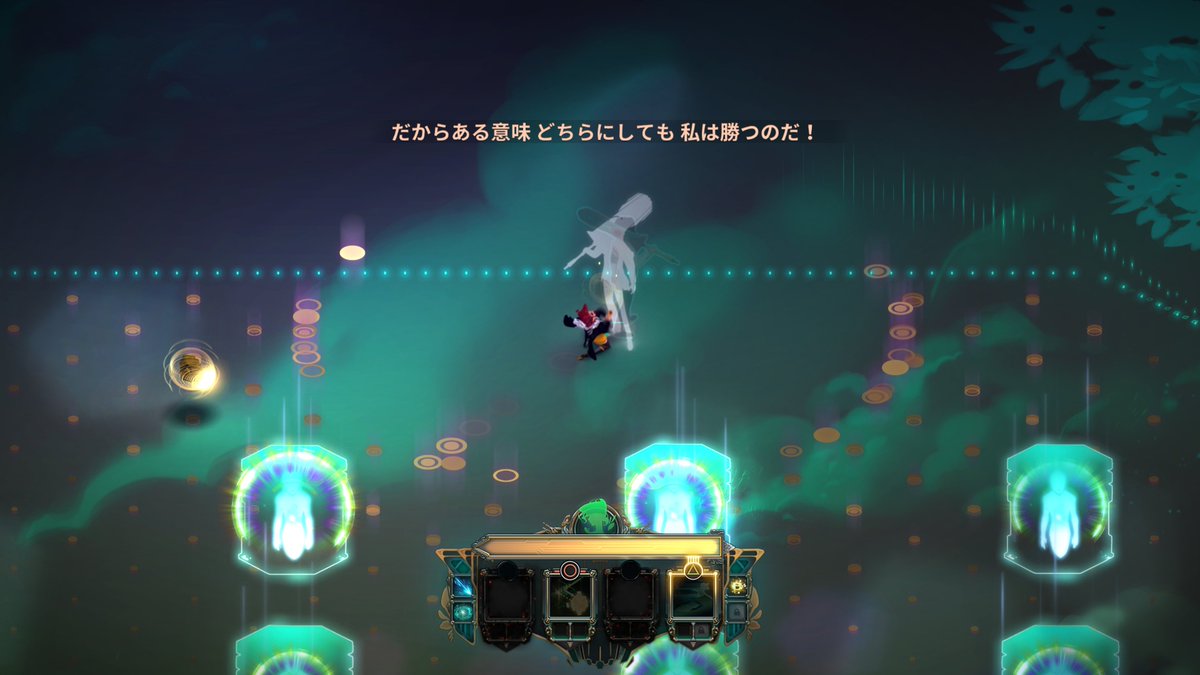 Agrius_'s tweet image. #PS5Share, #Transistor
カメラータの目的は何だ？とアジトに着いたらリーダーと補佐どちらも死亡というか自殺
永遠に変わらない管理者になろうとしたのがグラント、ただグラントに付いていこうとしたのがアッシャー
そして最後のメンバーはロイス、思うがままに作り替える管理者になろうとしたと認識