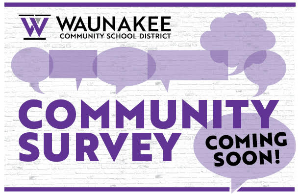 Our community survey is coming soon and will focus on district operations and future facility needs, including the HS. Informational Sessions on Tuesday, April 14 at 10 a.m. and 6 p.m. at the District Office (905 Bethel Circle, Waunakee). #WaunakeeWAY