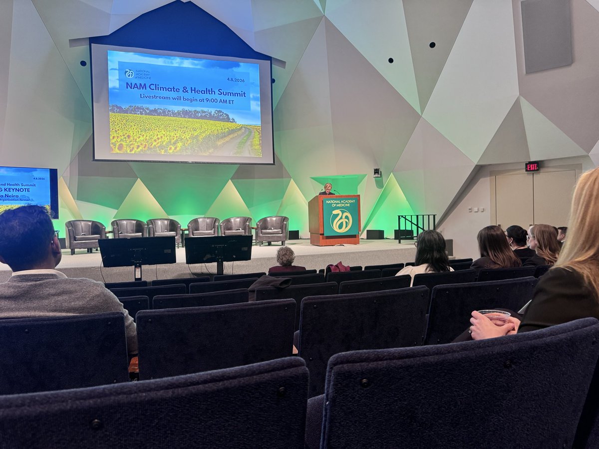 erichseamon's tweet photo. At the National Academy of Medicine for the third annual Climate and Health Summit @Baylor @theNASciences @theNAMedicine  #ClimateAndHealth #PublicHealth #ClimateChange #EnvironmentalHealth #HealthEquity https://t.co/cSVzG6uIK4