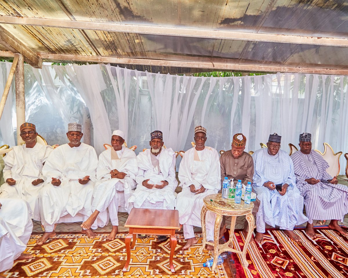 nildsnigeria's tweet photo. On Tuesday, 7th April 2026, Director General,  National Institute for Legislative and Democratic Studies, Professor Abubakar O. Sulaiman, led a delegation of the Institute’s management on a condolence visit to the former Chairman of the Independent National Electoral Commission, Professor Attahiru Jega, following the passing of his  wife, Hajiya Hadiza Attahiru Jega.

Professor Attahiru Jega, who also serves as a consultant to NILDS under its Advanced Executive Education Programme, has been a strong contributor to the Institute’s capacity-building efforts.

Speaking during the visit, Professor Sulaiman expressed deep sympathy on behalf of the Institute, describing the loss as deeply painful. He prayed that Almighty Allah grants the deceased Aljannatul Firdaus, forgives her shortcomings, and grants the family the strength and patience to bear the irreparable loss.