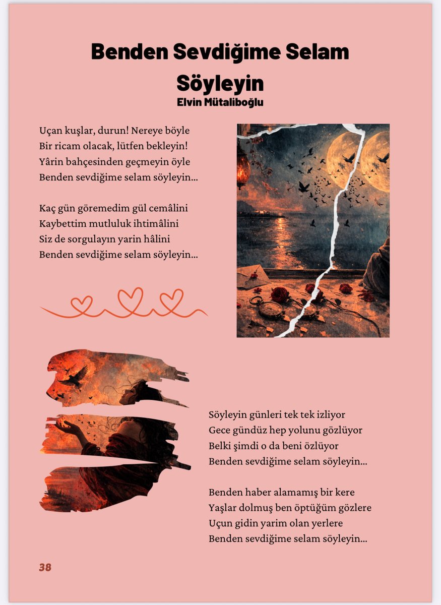 TC. Sahir dergininin 19 sayında yayımlanan “Benden Sevdiğime Selam Söyleyin” şiirim - Mart 2026
#edebiyatsözleri  #kitap #sahirdergi #şiirsözleri #aşkşiiri #altın #Israël #ateşkes #Panamá #lamañanaconmoria #brøndby #BrutalParaíso #8NisanDünyaRomanlarGünü #Göztepe #azal #şeir