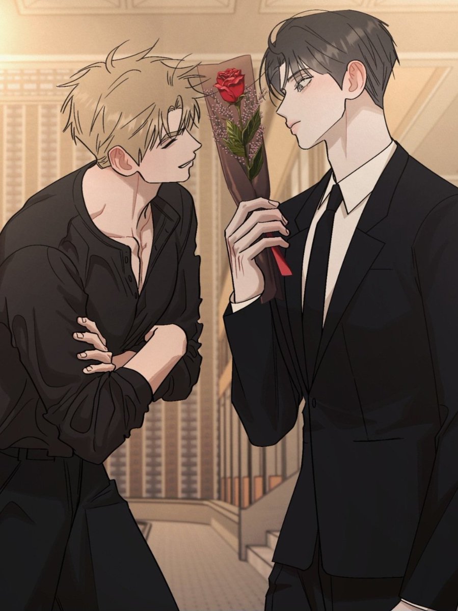 ohjens's tweet image. yeon: "are you... hitting on me?"
kihoon: "YUP. YOU GOT IT!"

kihoo straight to the point and and gave yeon a red rose. 😂

#홍실퀘스트 #RedThreadQuest