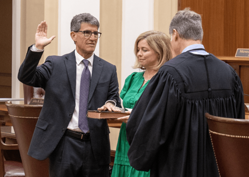 Florida_Courts's tweet photo. Welcome, Justice Adam S. Tanenbaum, the 94th Justice of the Florida Supreme Court! 

A former General Counsel for the Florida House, he brings a passion for the rule of law to our state’s highest court. https://t.co/rCqlKO5EIT