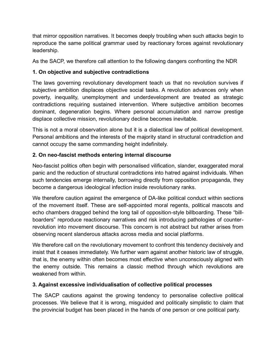 SACP Gauteng tweet media