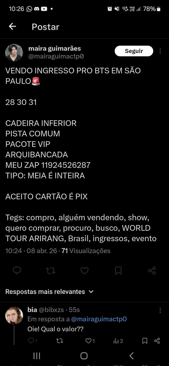 Isabella⁷ | VAI VER O BTS tweet media