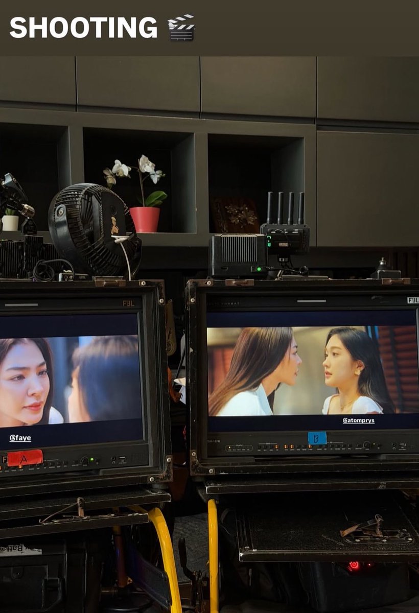 Atom via IG Story 

Shooting 🎬👀

-🌷
#ฝ้ายพีรญา #FayePeraya #AtomPariya 
#FayeAtom #FabelEntertainment