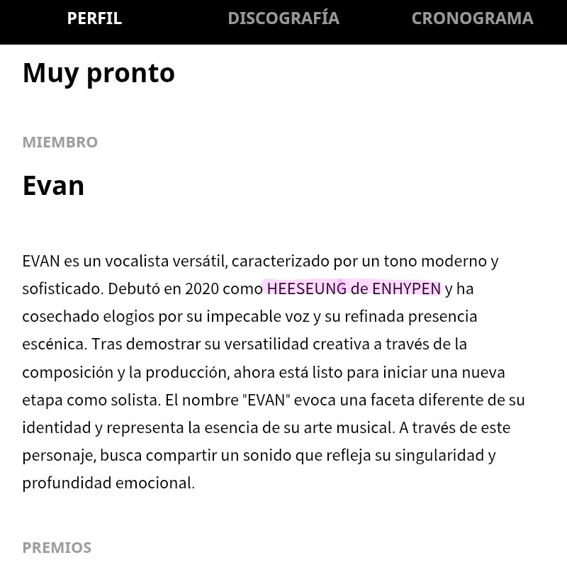vkshoo's tweet photo. no han sacado cuenta de heeseung en weverse, en el artículo aún se menciona como miembro de enhypen y en la información de la página oficial de belift no se menciona que haya salido de enhypen como "ex miembro de enhypen"

#Enhypen_Deserves_Respect 
#One_Two_CONNECT_Our_7 https://t.co/R1fzrzntKU