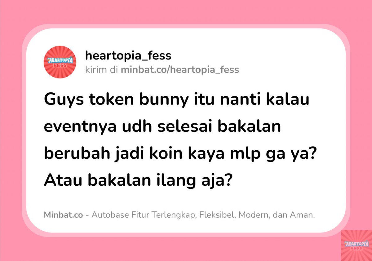 Heartopia Fess tweet media