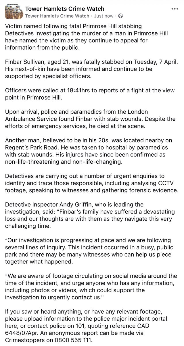 Tower Hamlets Crime Watch tweet media