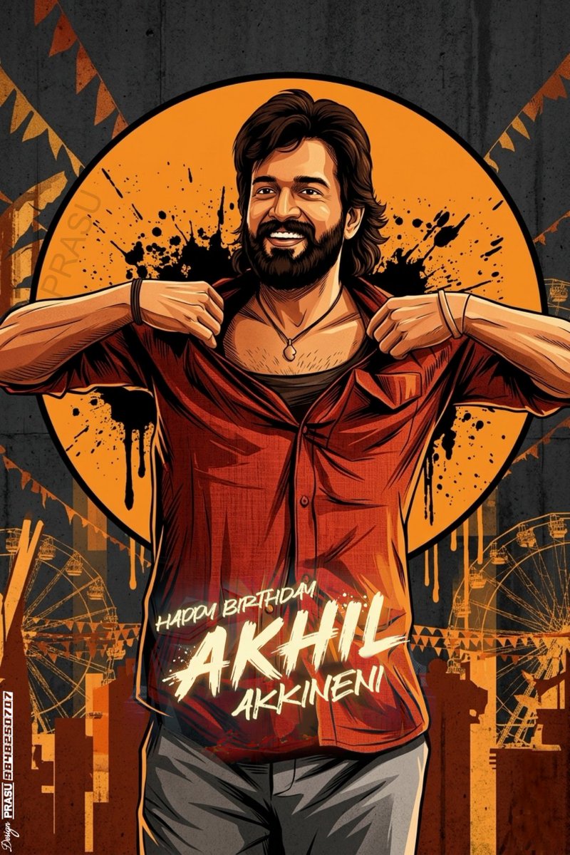 prasu0707's tweet photo. #HappyBirthdayAkhil special design 🥰
#AkhilAkkineni ❤️
@AkhilAkkineni8
#Lenin
#HBDAkhilAkkineni https://t.co/v3wgisnbXi