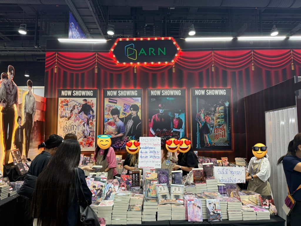 งานหนังสือจบลงแล้ว พวกเราขอพาไปทบทวนบรรยากาศที่บูธ ARNBOOK และขอบคุณนักเขียนนักอ่านทุกท่านที่สนับสนุนพวกเรา ตลอดหลายวันที่ผ่านมานะครับ 🥰

หากภายในงานมีเหตุผิดพลาดประการใด ทางทีมงานต้องขออภัยมา ณ ทีนี้ด้วยนะครับ ARNBOOK จะนำคำแนะนำของเพื่อน ๆ ไปปรับใช้ในงานต่อ ๆ ไปแน่นอน