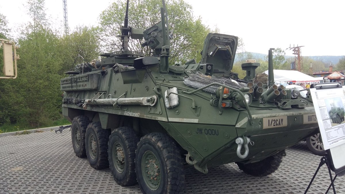 ArmoredWar's tweet image. M1127 Stryker #ArmoredWarfare
