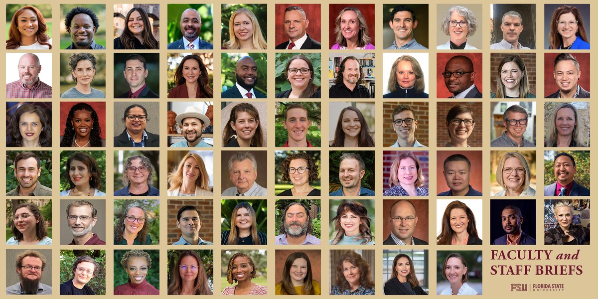 FloridaState's tweet image. Congratulations to these Florida State University faculty and staff members for being recognized across the state and nation for their notable achievements! 🌟 

Read more at news.fsu.edu/news/faculty-s…