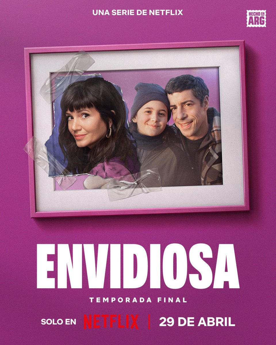 📺 La cuarta y última temporada de “ENVIDIOSA” estrena el 29 de abril en Netflix