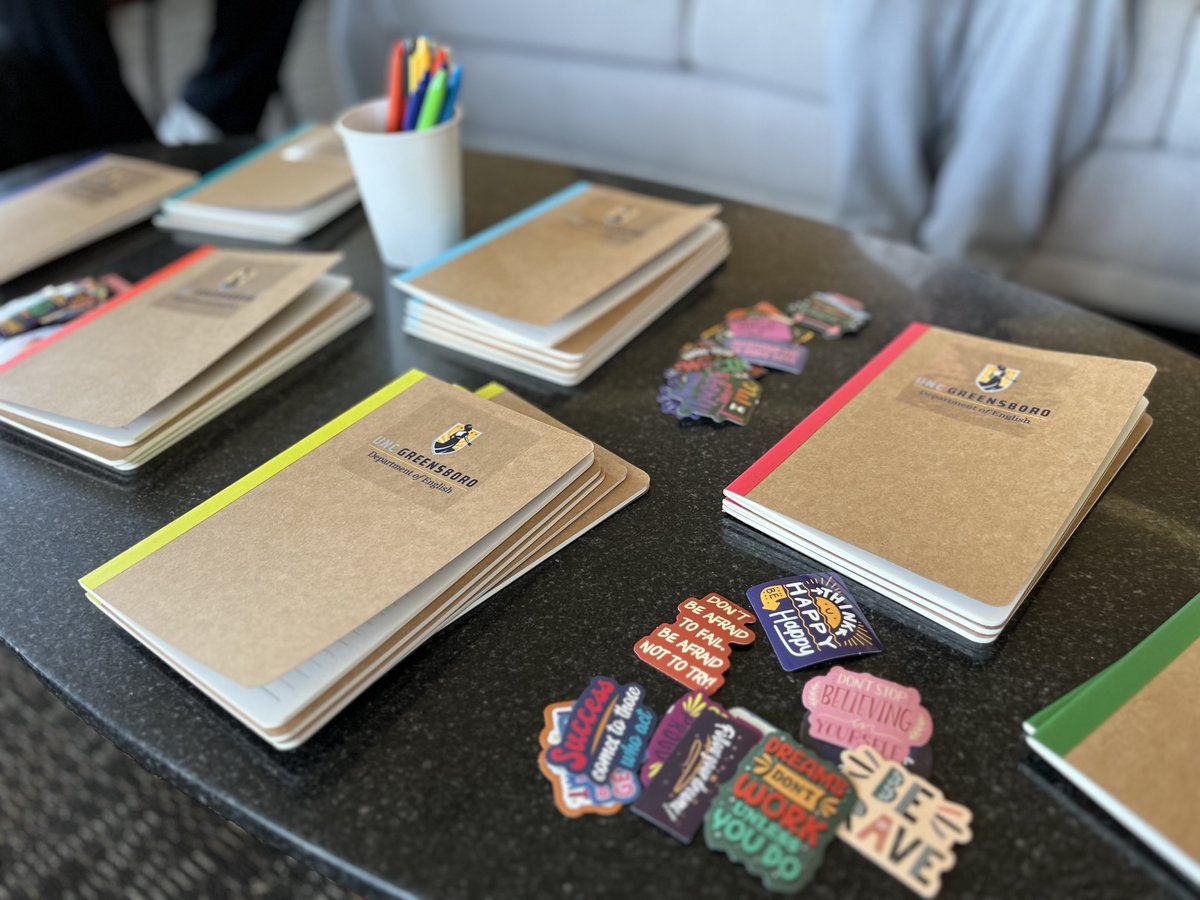 UNCG English Department tweet media