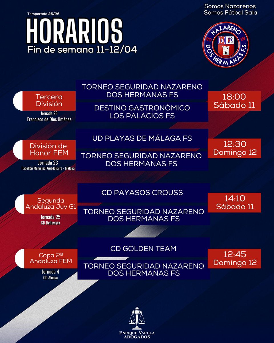 Torneo Seguridad Nazareno Dos Hermanas FS tweet media
