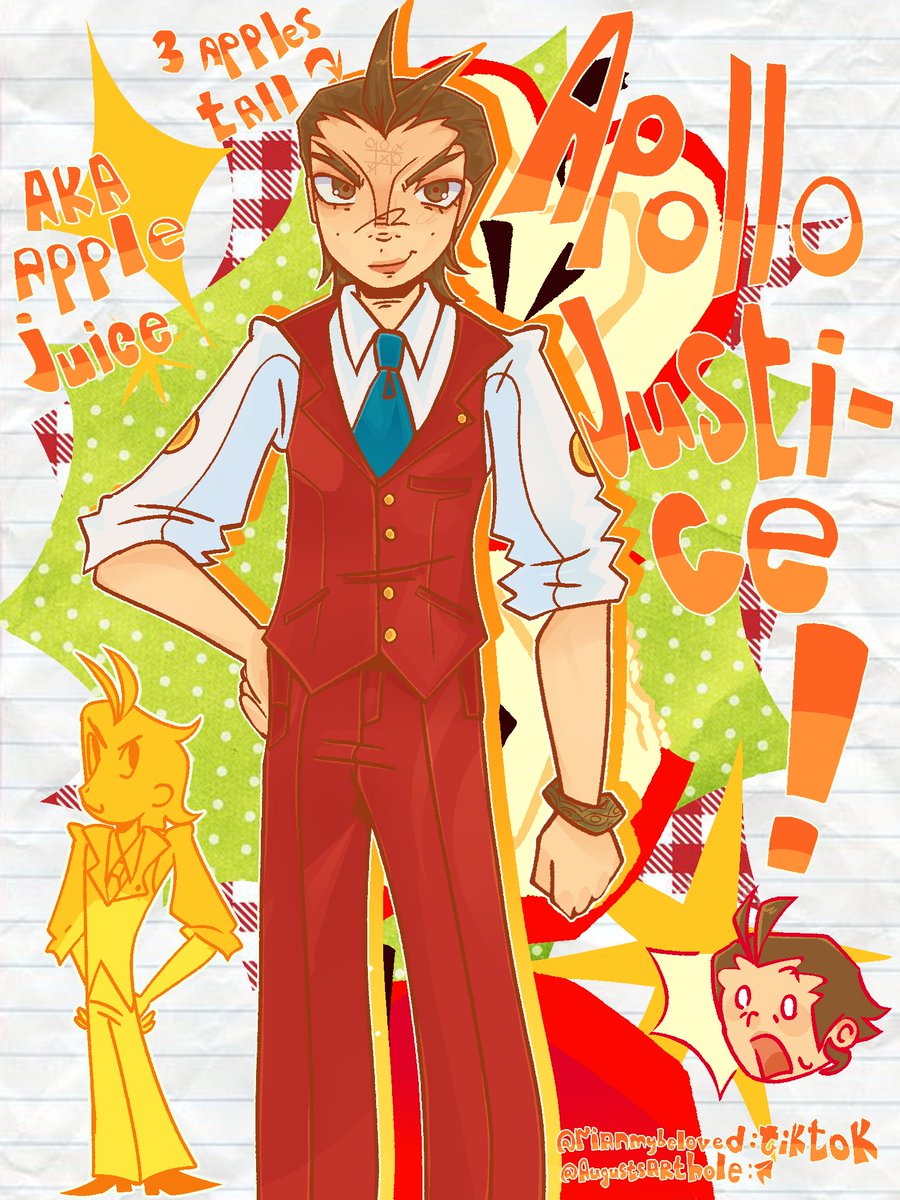 Augustlovesleep's tweet photo. Fast thing
I was very bored at the lecture.. heh
#apolloJustice
#AA
#Aceattorney https://t.co/JLHzk1mCvM