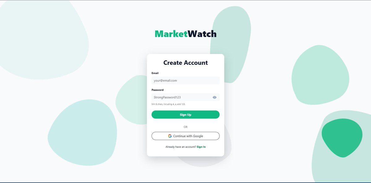 OyebodeSa62062's tweet image. Ever gone to the market and realized you paid more than you should?
I built a solution — MarketWatch 
🔗 https://marketwatchgreen.vercel.ap

Built with React, Bootstrap, Firebase Auth &amp;amp; Cloud Firestore.

#IStudyAtSQI #ShowYourWork #SQICodingSchool #SQICollegeOfICT #SQI

@sqicict
