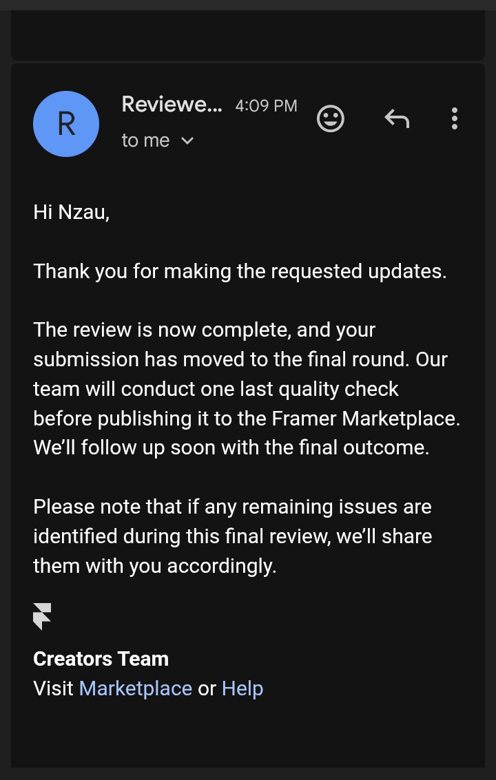 We are almost in.

Just one more step