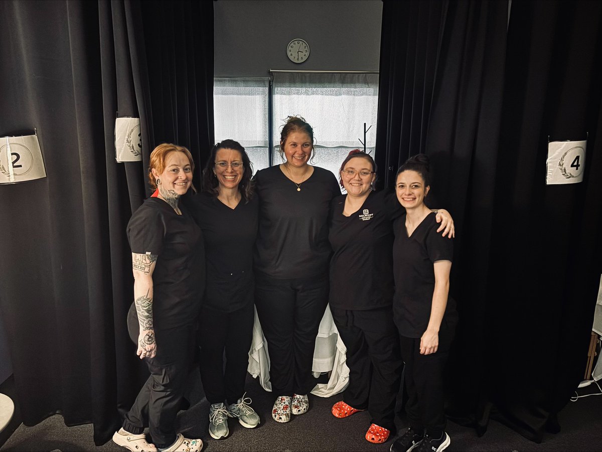 BelmontCollege's tweet image. Our #MassageTherapy students are putting their skills into practice, building confidence, and preparing for rewarding careers in wellness. From technique to client care, this talented group is dedicated to making a difference, one session at a time. 
#BeBelmont  #HandsOnLearning