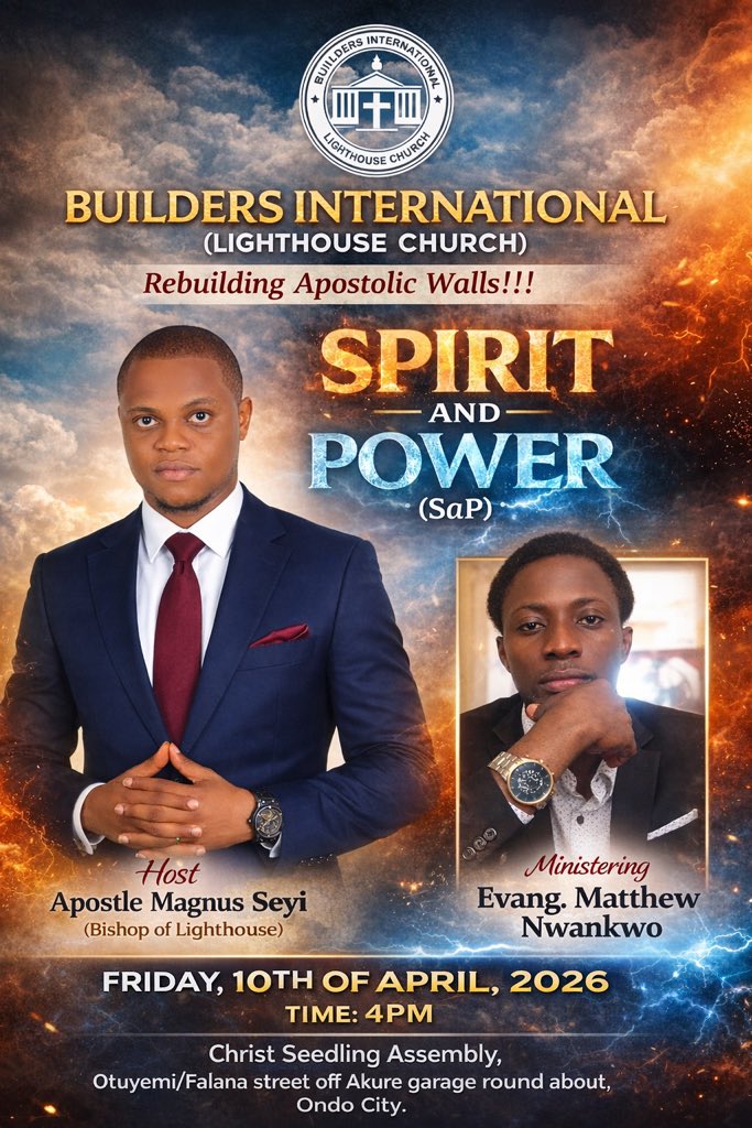 Apostle Magnus Seyi tweet media