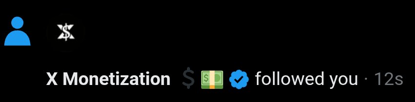 X Monetization 💲💵 tweet media