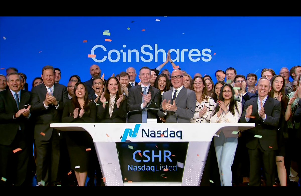 CoinShares tweet media