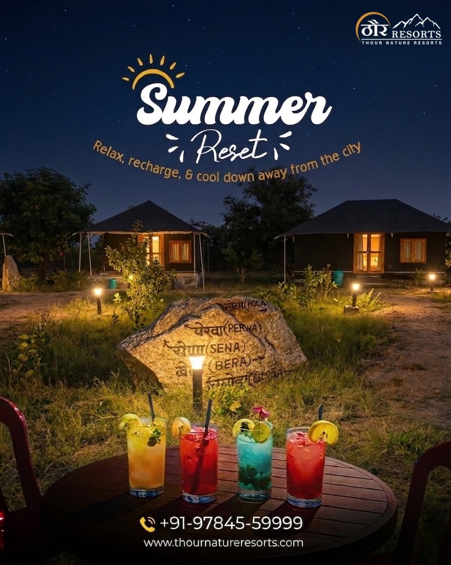 thourresorts's tweet photo. City heat getting too much? ☀️
Time for a summer reset.
Cool drinks, peaceful nights &amp; nature all around 🌿
Unwind at Thour Nature Resorts.

Your escape starts here. Book now.
#SummerEscape #BeatTheHeat #Staycation #NatureRetreat https://t.co/FLlMOE594v