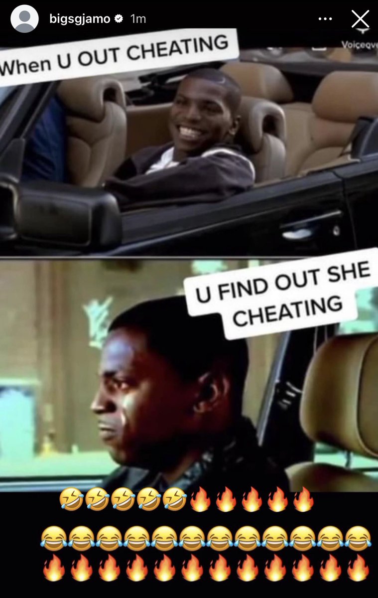 Jamo’s IG story 😭😭