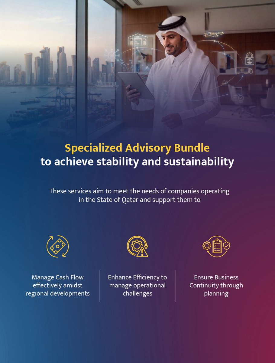 بنك قطر للتنمية tweet media